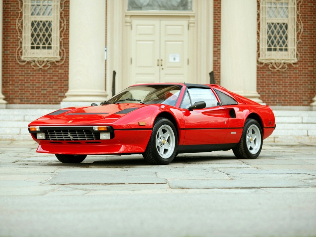 Old Ferrari 308 for 1024 x 768 resolution