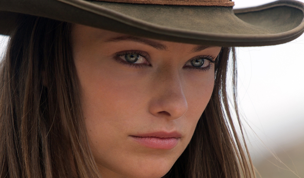 Olivia Wilde Cowgirl for 1024 x 600 widescreen resolution