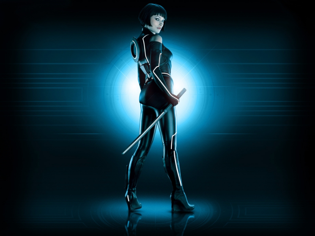 Olivia Wilde Tron Legacy for 1024 x 768 resolution