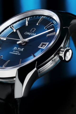 Omega De Ville Watch for 320 x 480 iPhone resolution