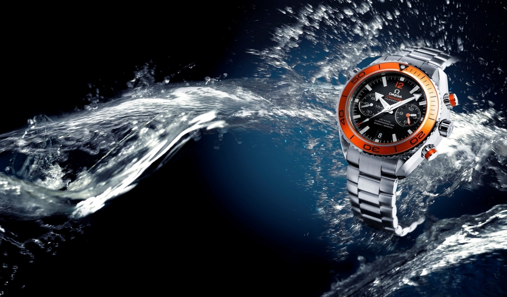 Omega Seamaster Watch for 1024 x 600 widescreen resolution