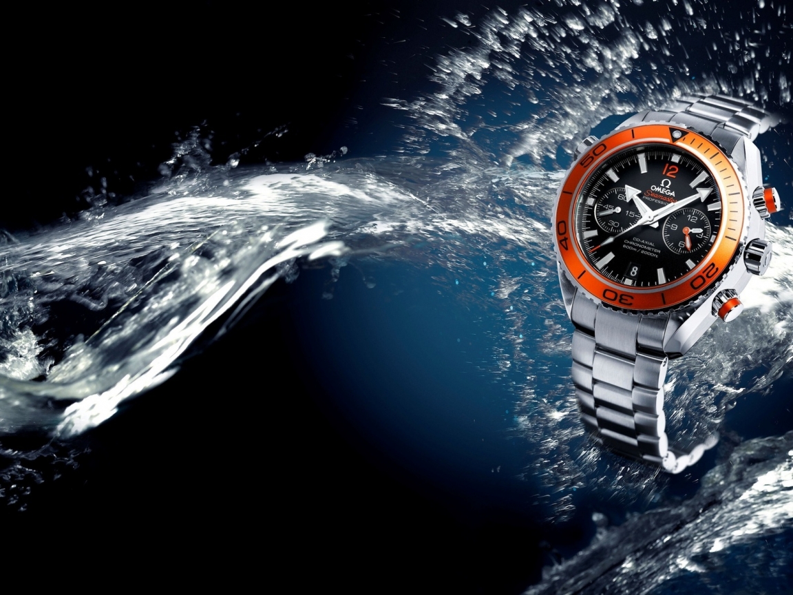 Omega Seamaster Watch for 1152 x 864 resolution