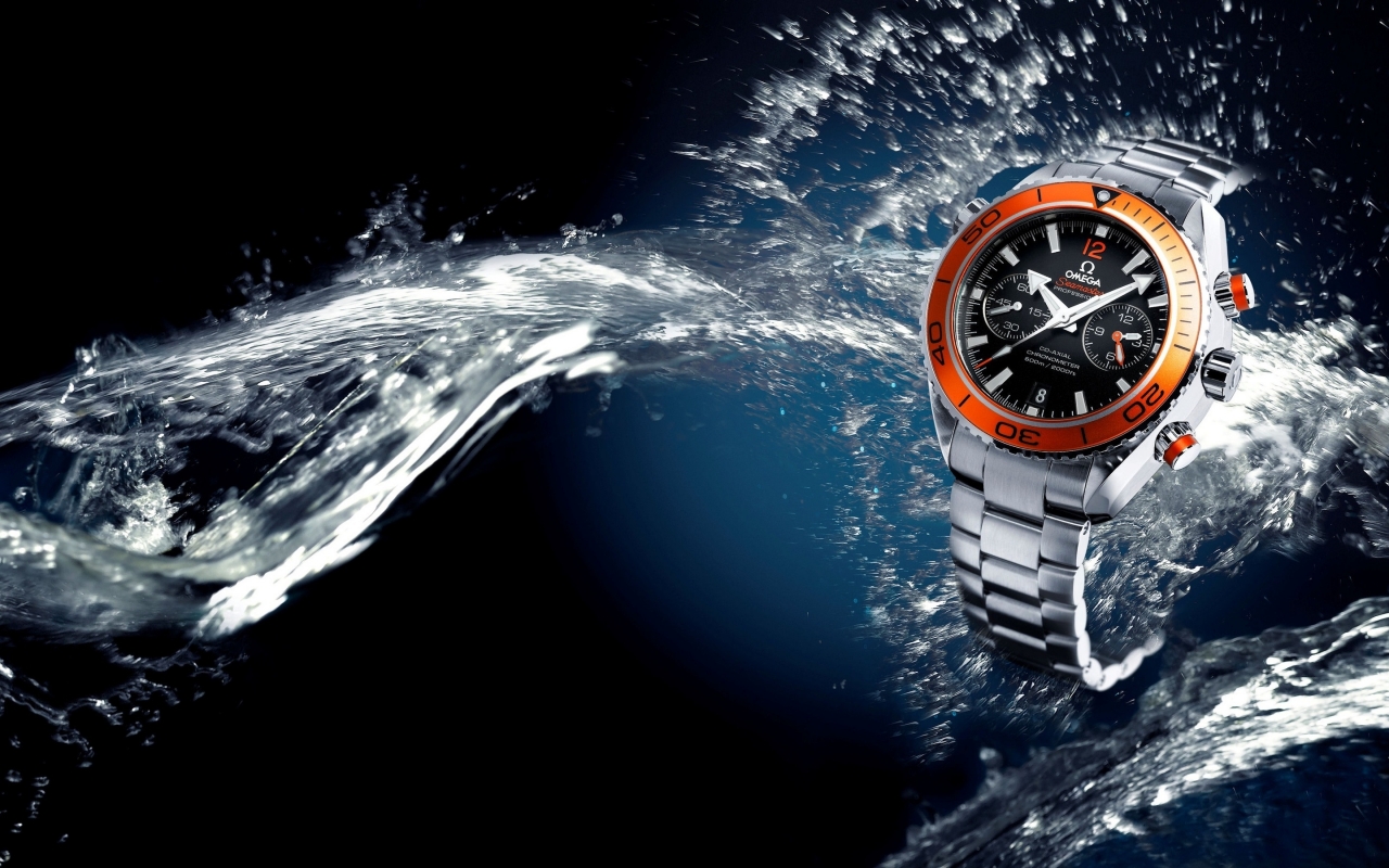 Omega Seamaster Watch for 1280 x 800 widescreen resolution