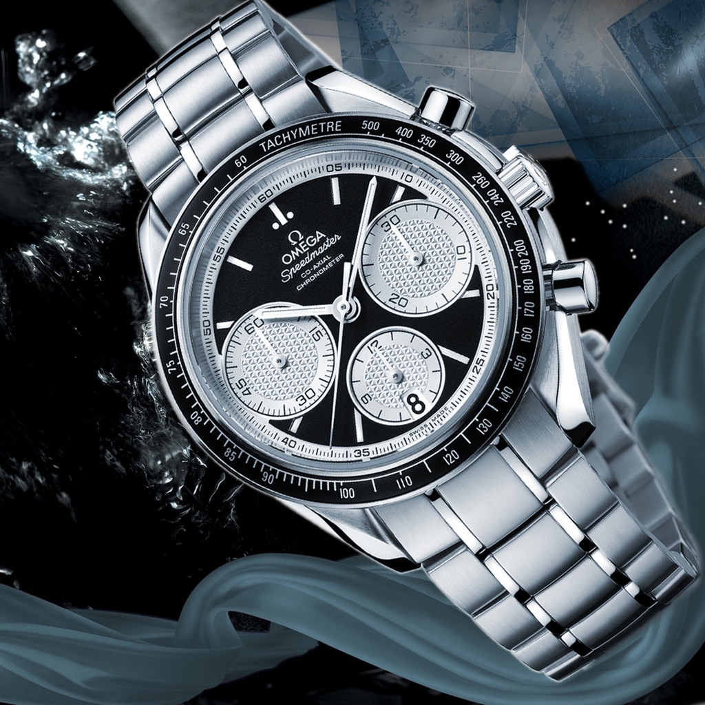 Omega Speedmaster CoAxial Chronometer for 1024 x 1024 iPad resolution