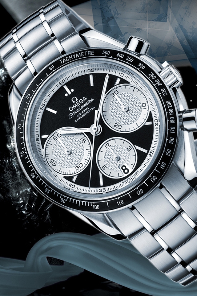 Omega Speedmaster CoAxial Chronometer for 640 x 960 iPhone 4 resolution