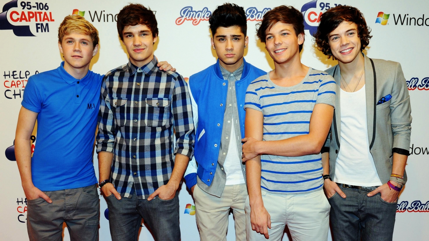 One Direction for 1366 x 768 HDTV resolution