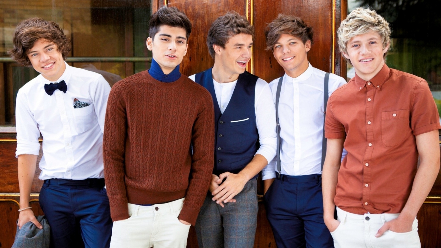 One Direction Band Poster for 1536 x 864 HDTV resolution