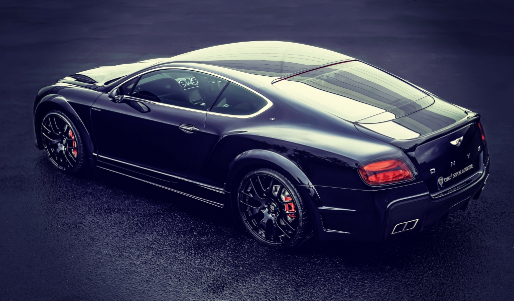 Onyx Bentley Continental Concept for 1024 x 600 widescreen resolution