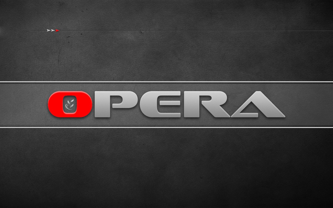 Opera for 1280 x 800 widescreen resolution