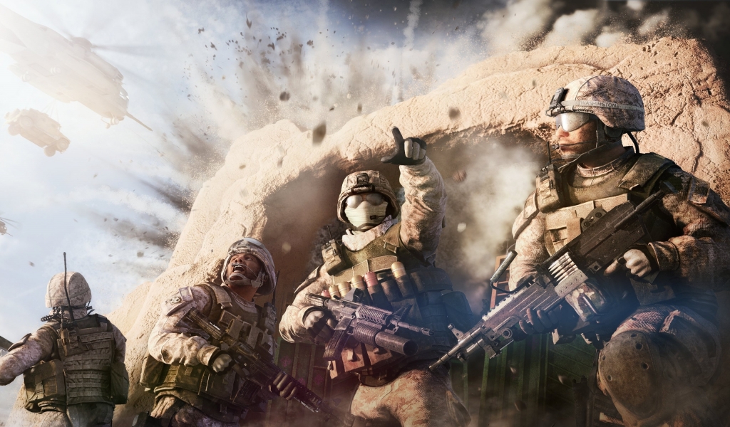 Operation Flashpoint Military for 1024 x 600 widescreen resolution