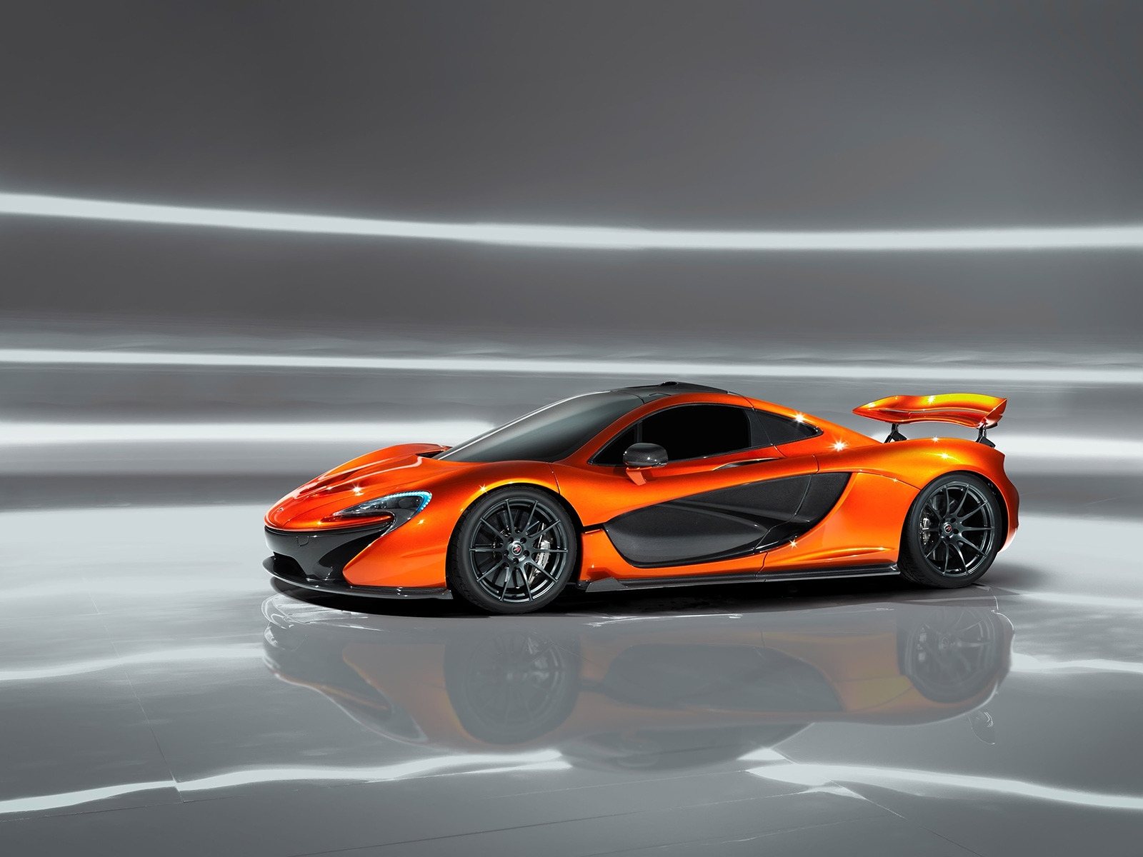 Orange McLaren P1 Concept for 1600 x 1200 resolution