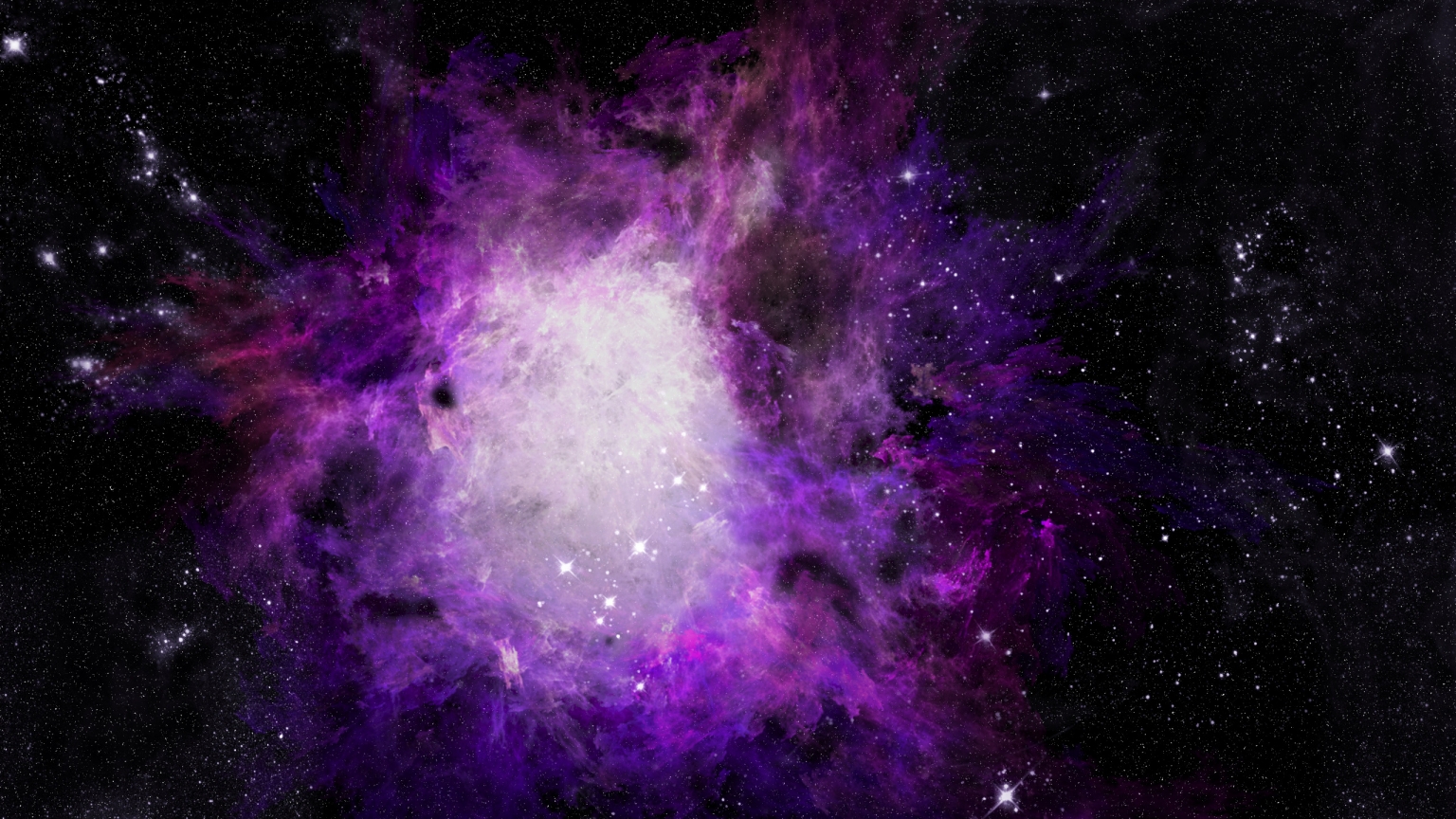 Orion Nebula for 1536 x 864 HDTV resolution