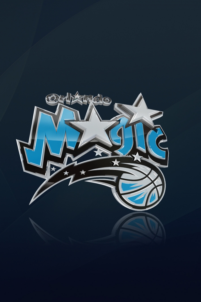 Orlando Magic Logo for 640 x 960 iPhone 4 resolution
