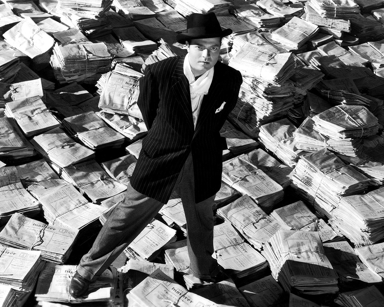 Orson Welles in Citizen Kane for 1280 x 1024 resolution