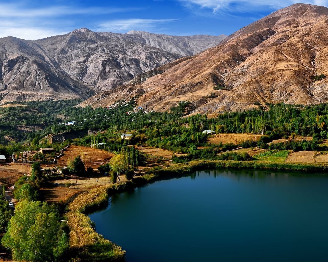 Ovan Lake Iran for 1280 x 1024 resolution