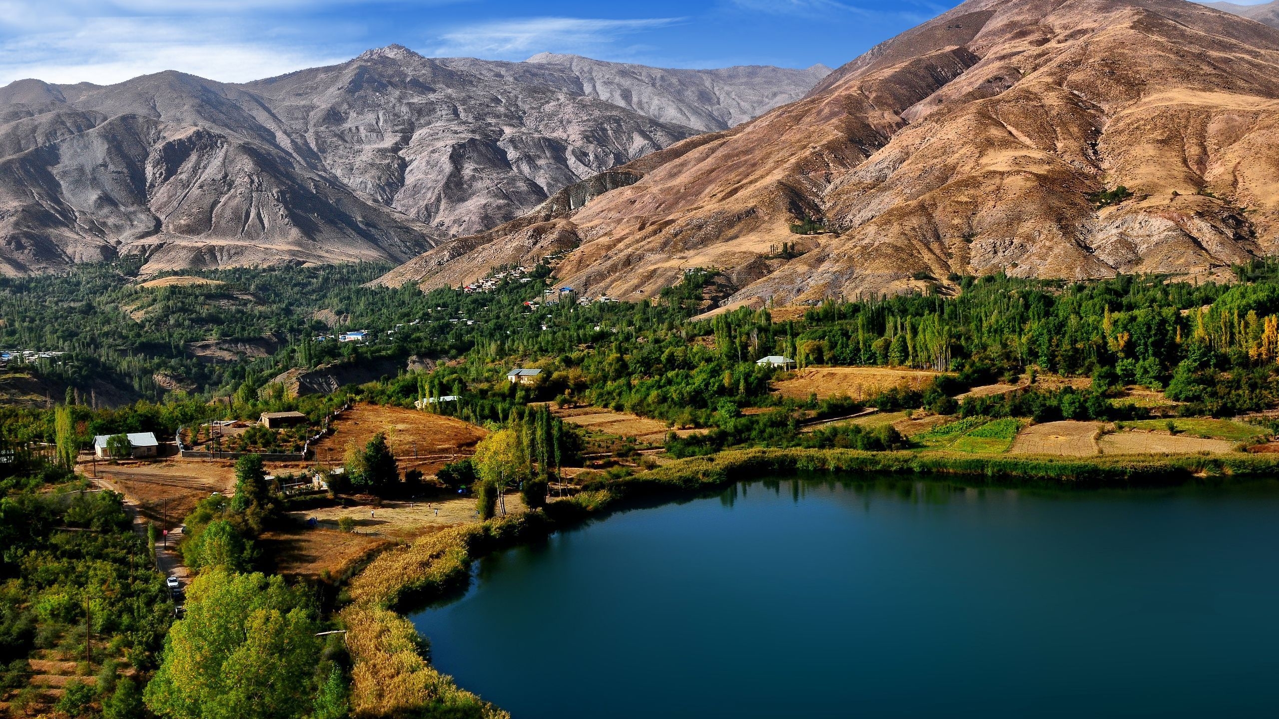 Ovan Lake Iran for 2560x1440 HDTV resolution