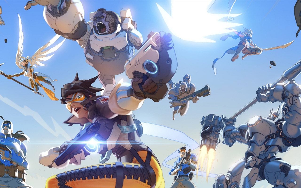 Overwatch Game for 1280 x 800 widescreen resolution