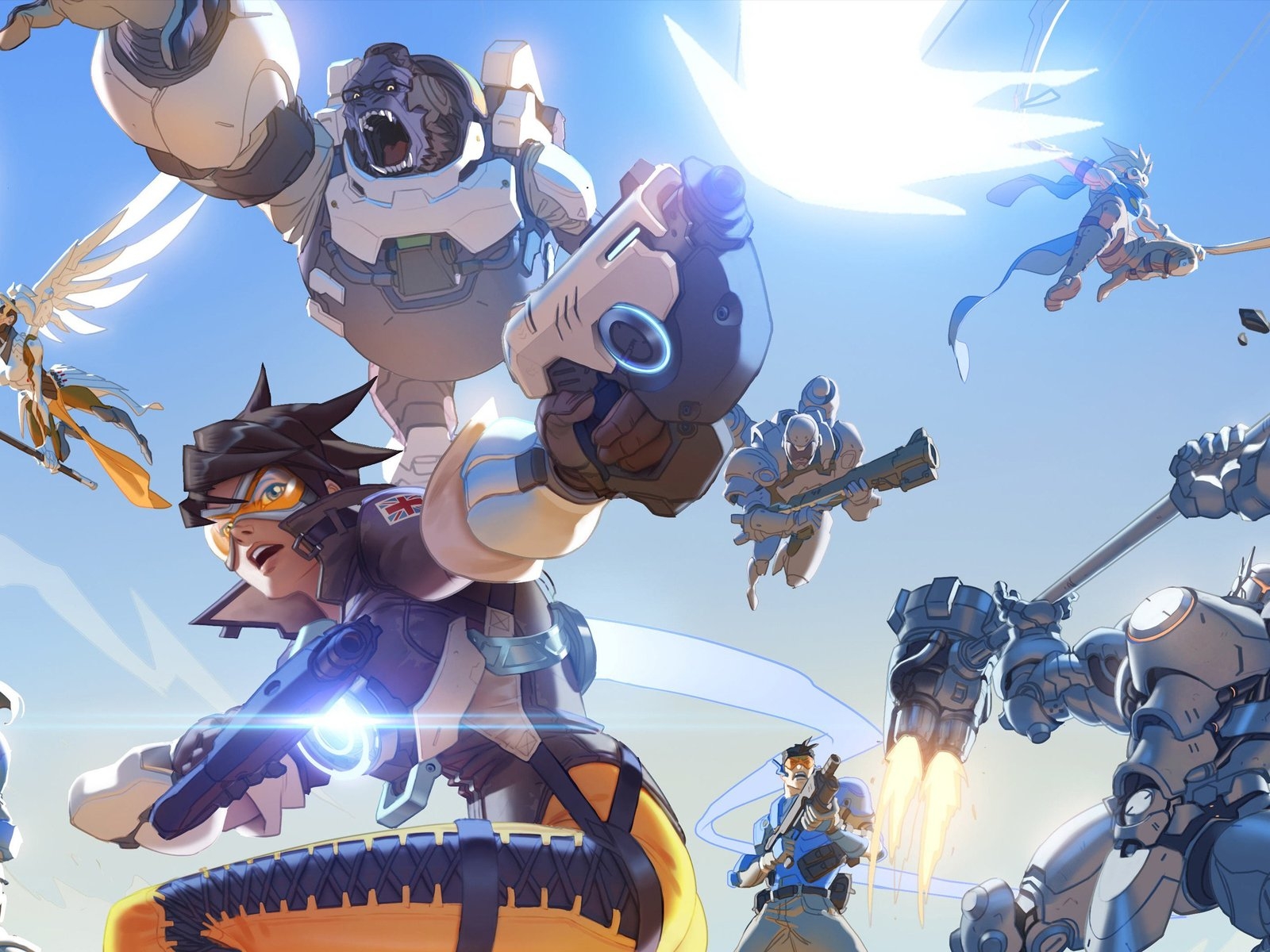 Overwatch Game for 1600 x 1200 resolution