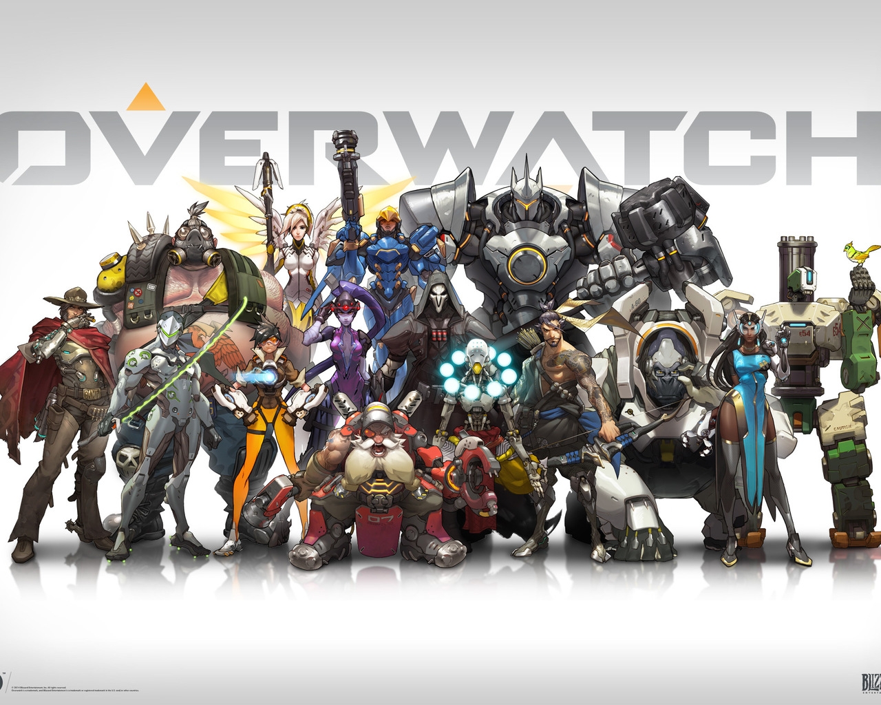 Overwatch Lineup for 1280 x 1024 resolution