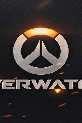 Overwatch Logo for 320 x 480 iPhone resolution