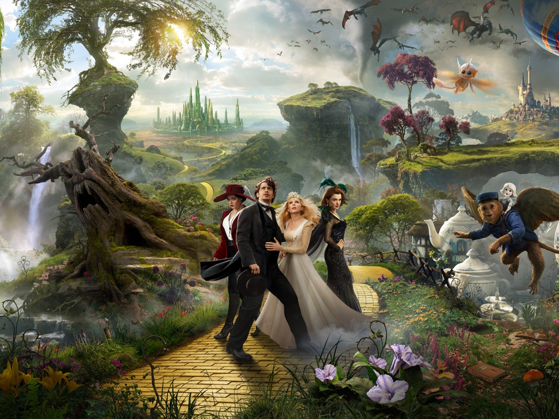 OZ The Great and Powerful Movie for 1152 x 864 resolution