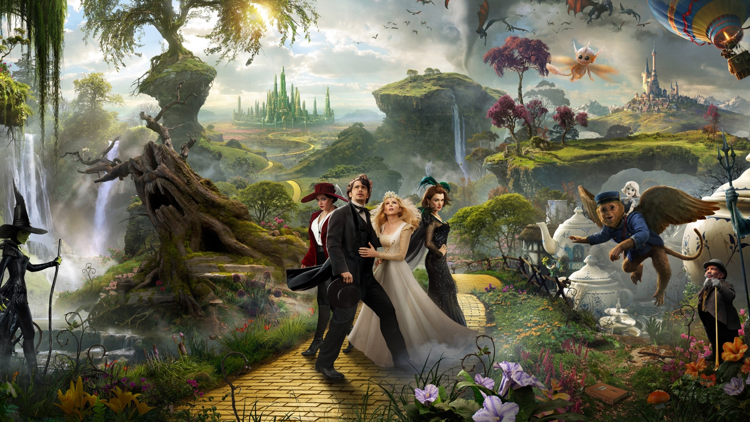 OZ The Great and Powerful Movie for 1536 x 864 HDTV resolution