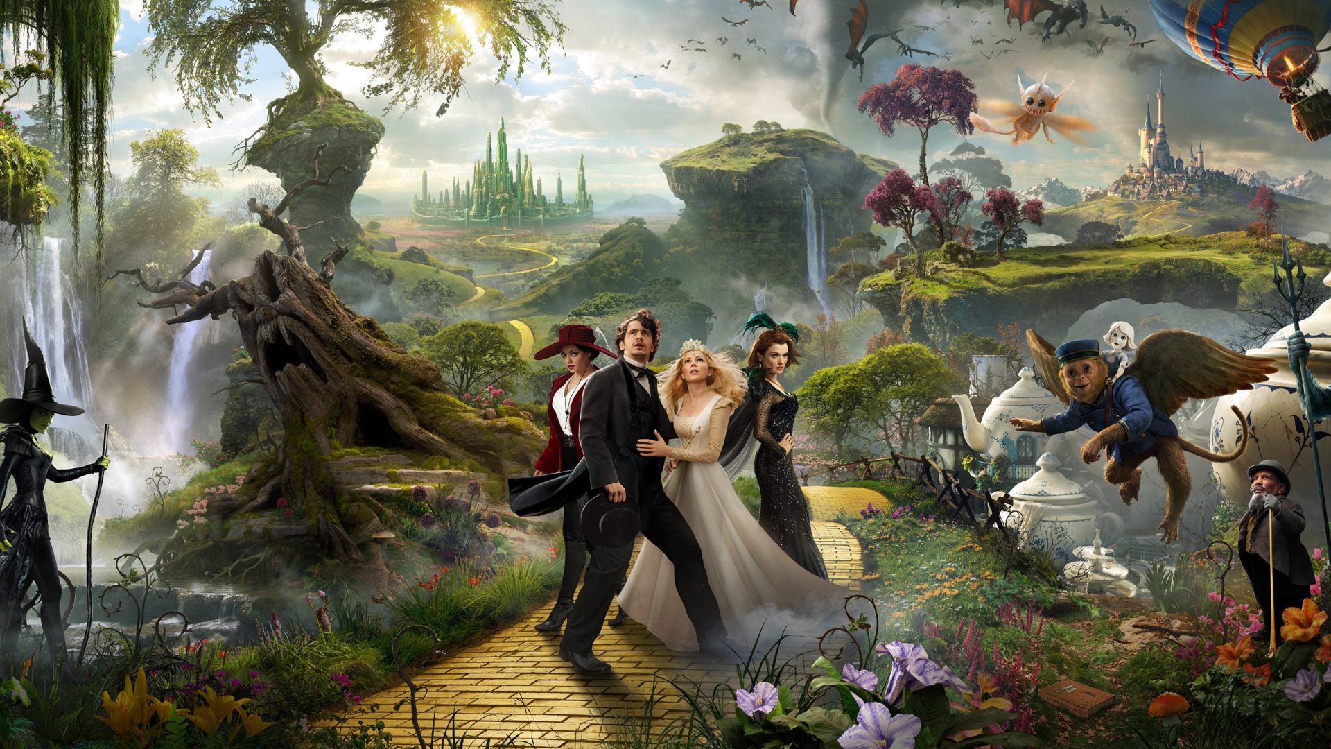 OZ The Great and Powerful Movie for 1920 x 1080 HDTV 1080p resolution
