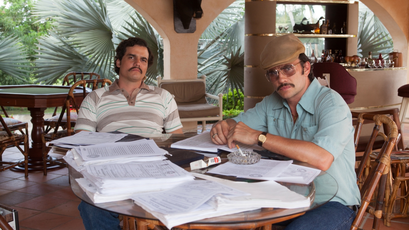 Pablo and Gustavo Narcos for 1366 x 768 HDTV resolution