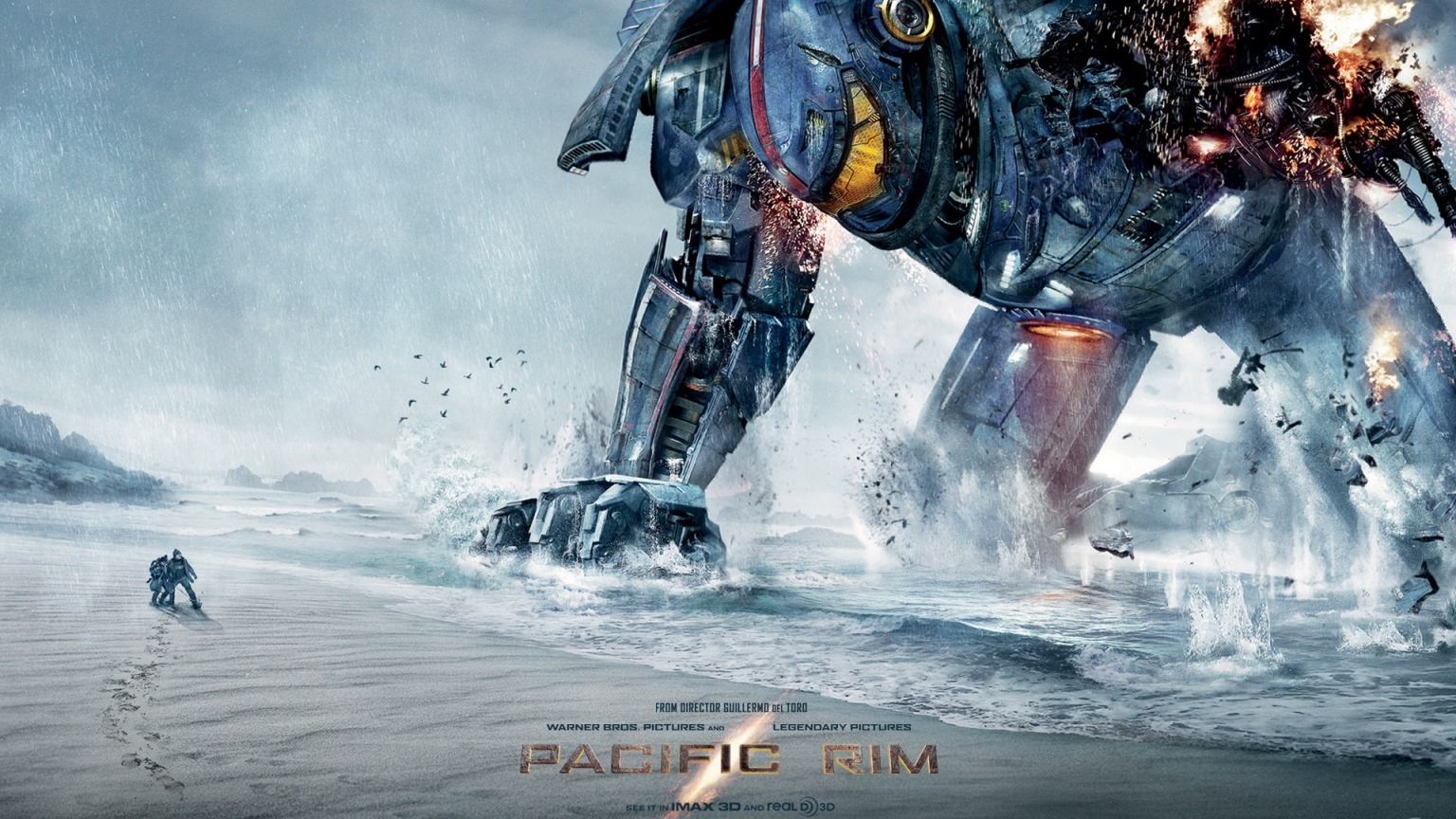 Pacific Rim 2013 Movie for 1536 x 864 HDTV resolution