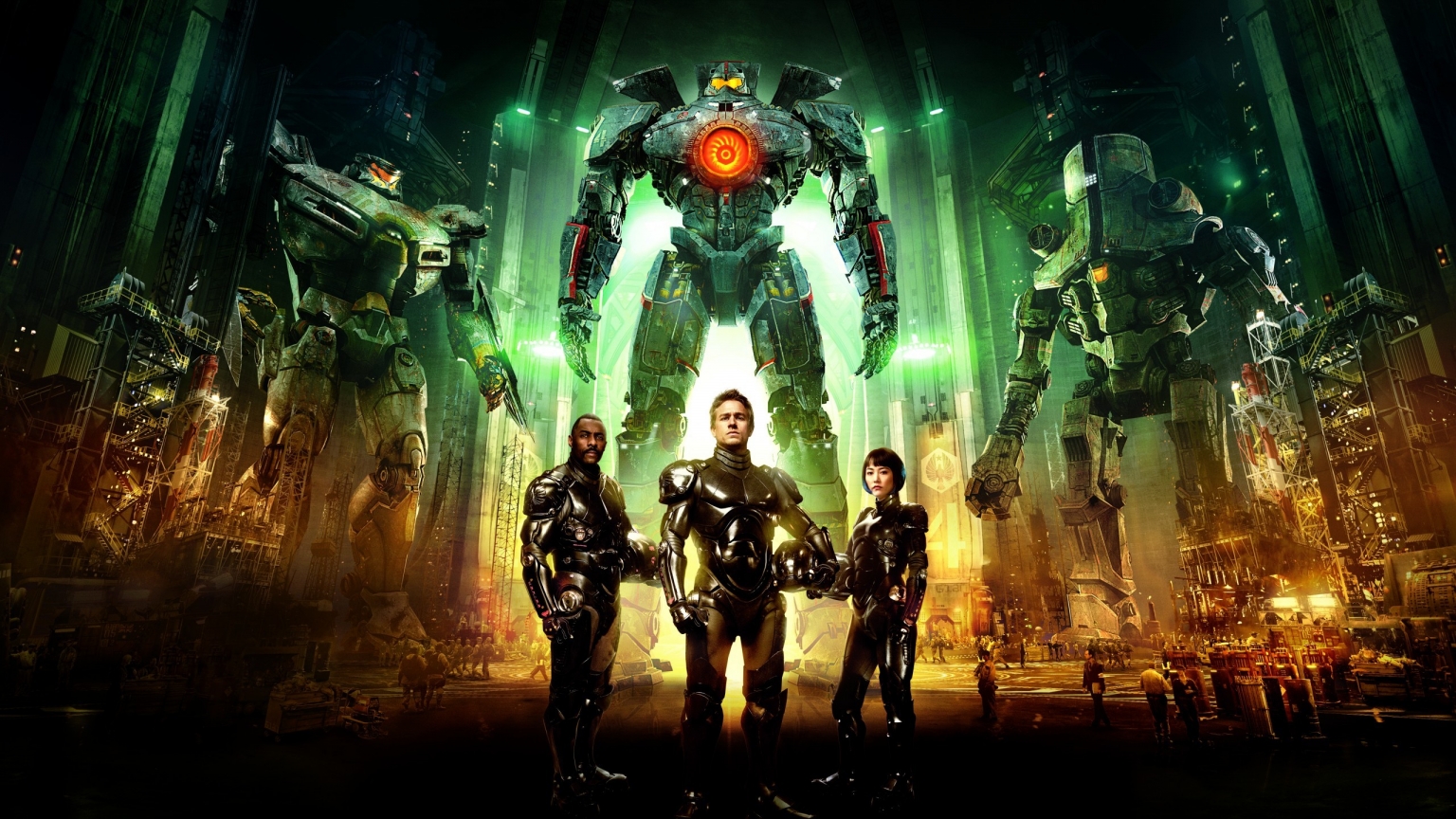 Pacific Rim Characters for 1536 x 864 HDTV resolution