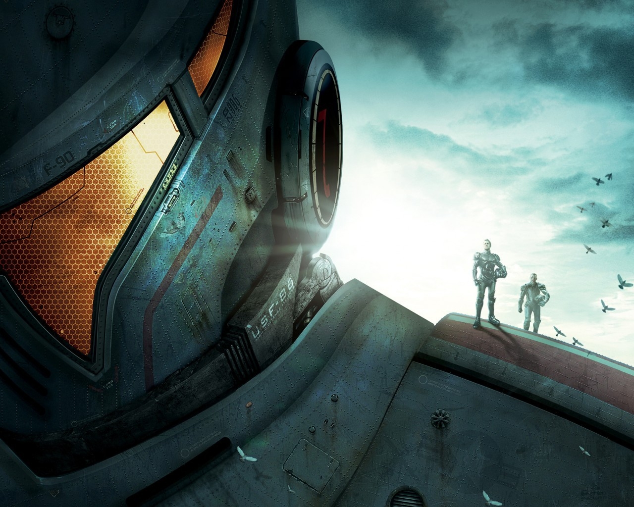 Pacific Rim Film Poster for 1280 x 1024 resolution