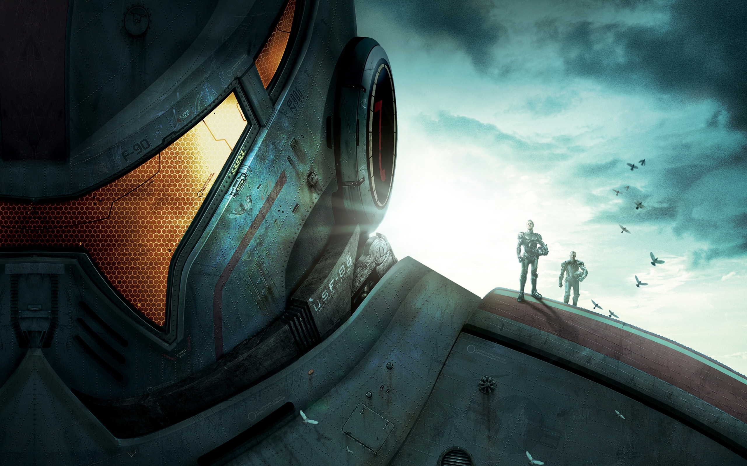 Pacific Rim Film Poster for 2560 x 1600 widescreen resolution
