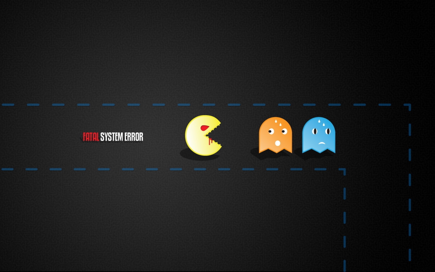 Pacman Flash for 1440 x 900 widescreen resolution