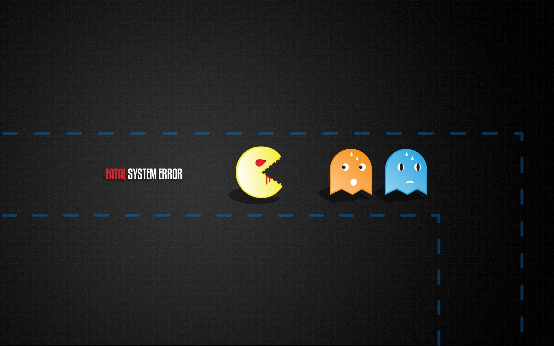 Pacman Flash for 1920 x 1200 widescreen resolution