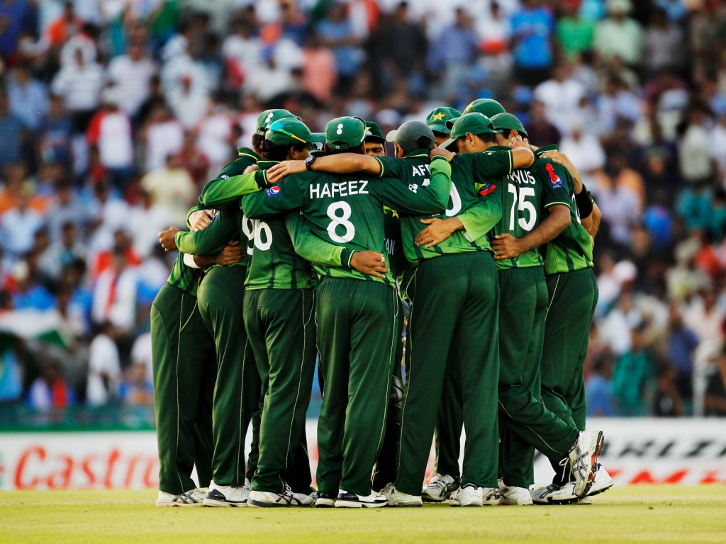 Pakistan Cricket Team for 1024 x 768 resolution