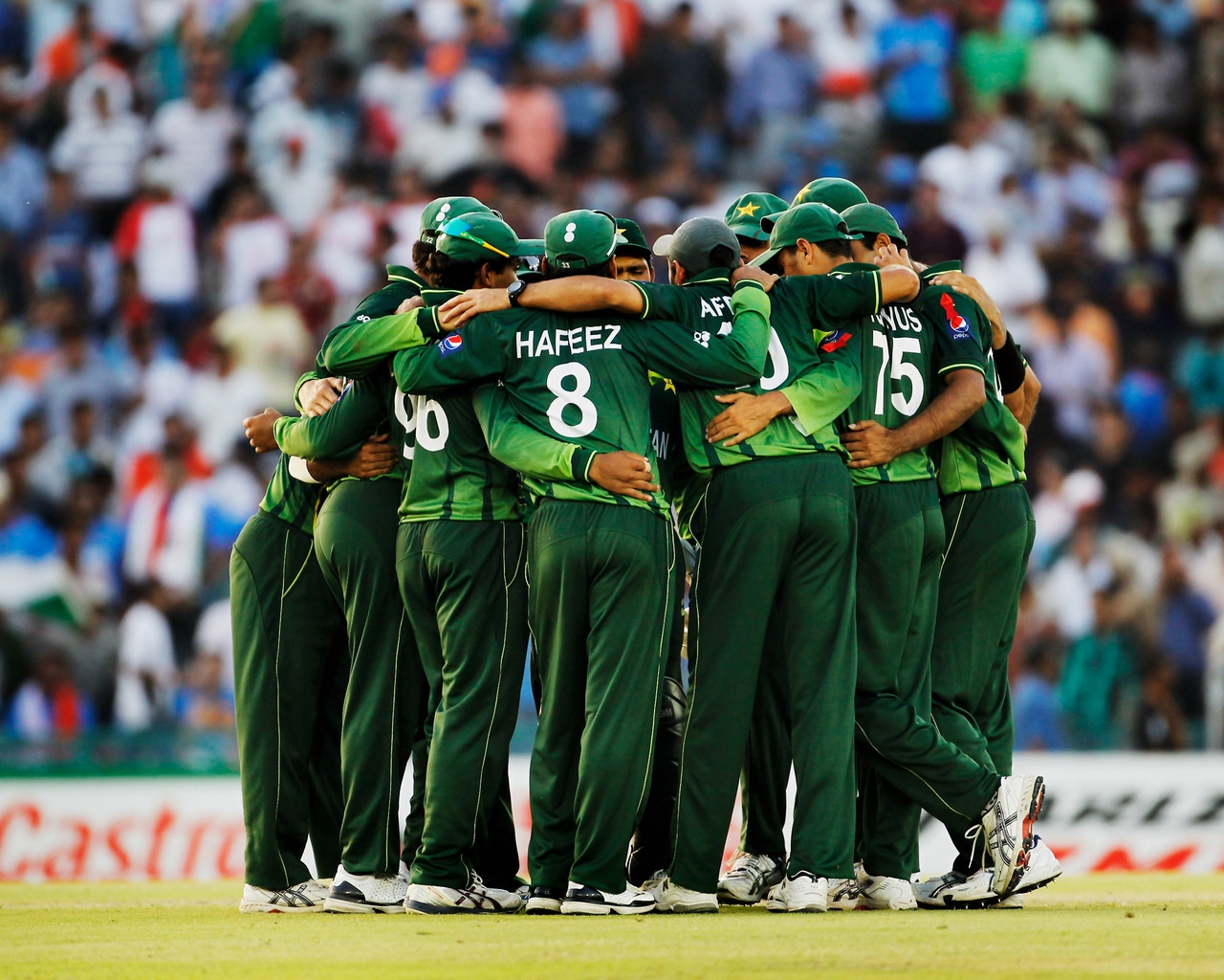 Pakistan Cricket Team for 1280 x 1024 resolution
