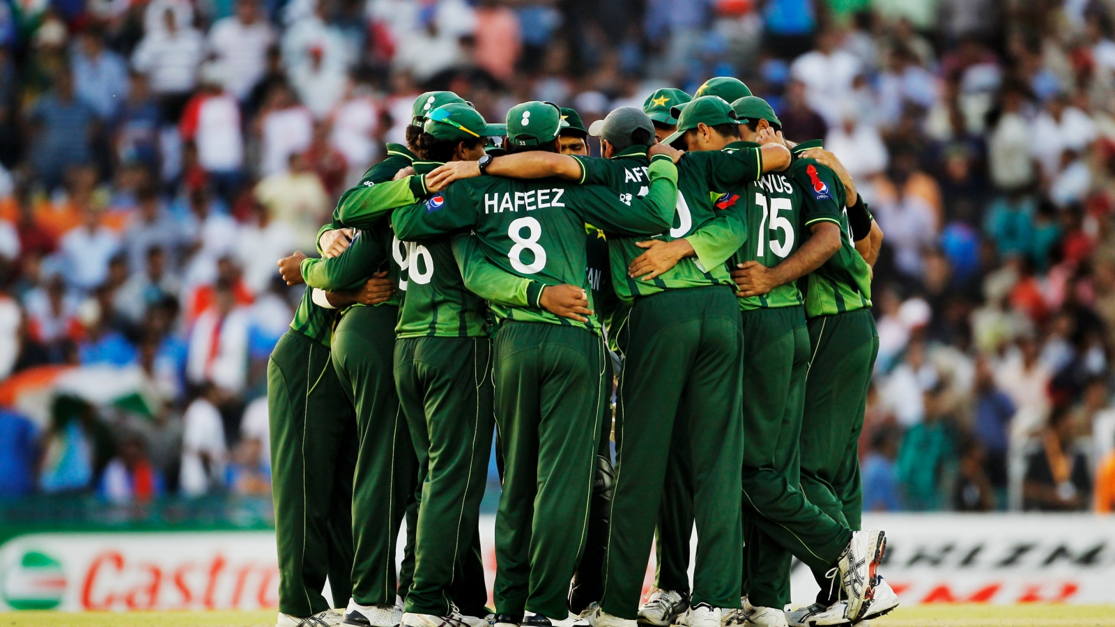 Pakistan Cricket Team for 1600 x 900 HDTV resolution