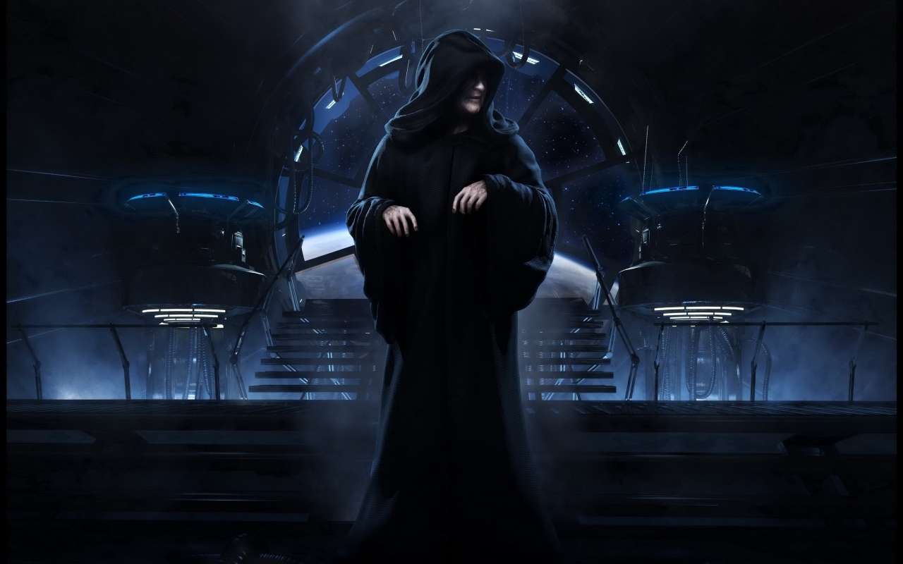 Palpatine Star Wars for 1280 x 800 widescreen resolution