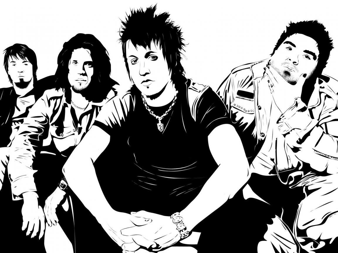 Papa Roach for 1152 x 864 resolution