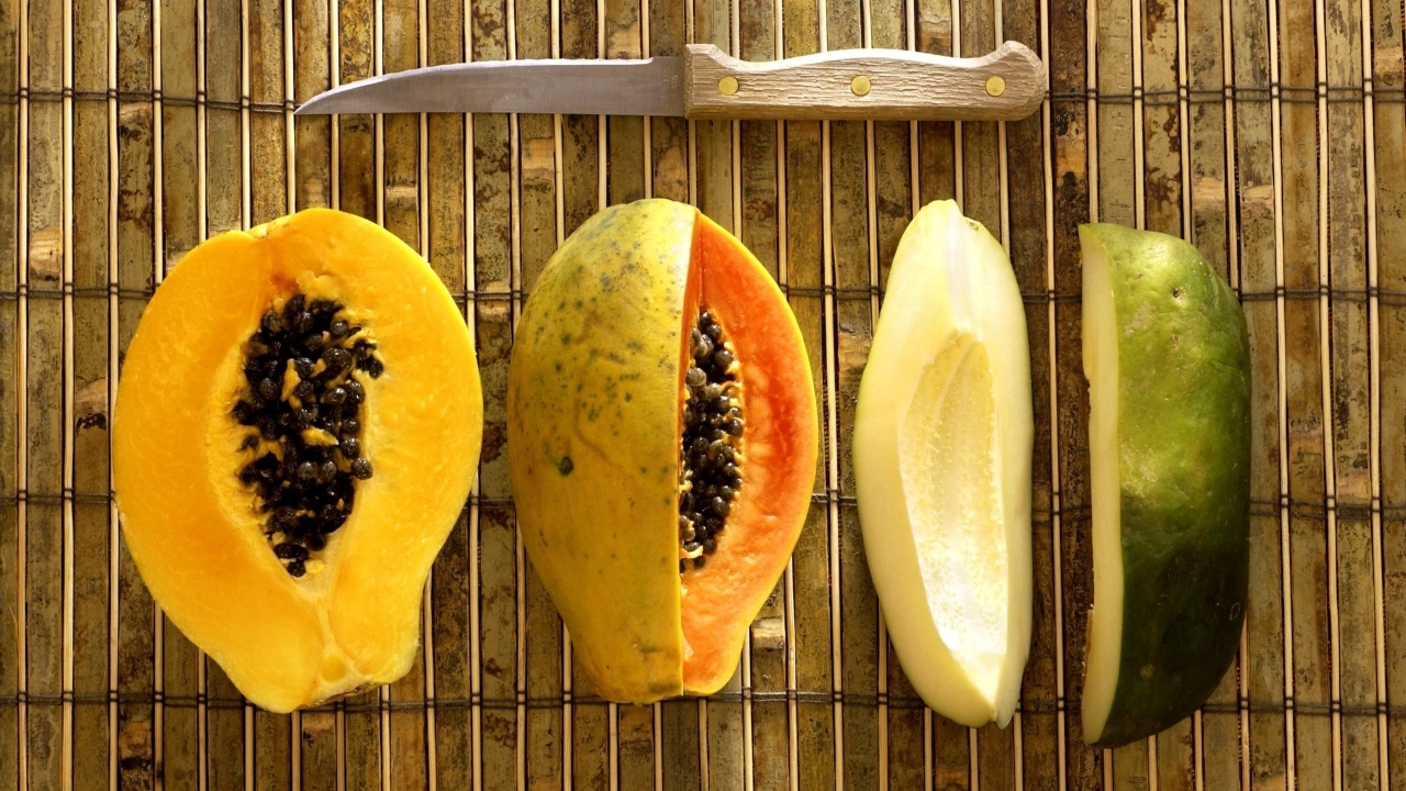 Papaya Fruit for 1280 x 720 HDTV 720p resolution