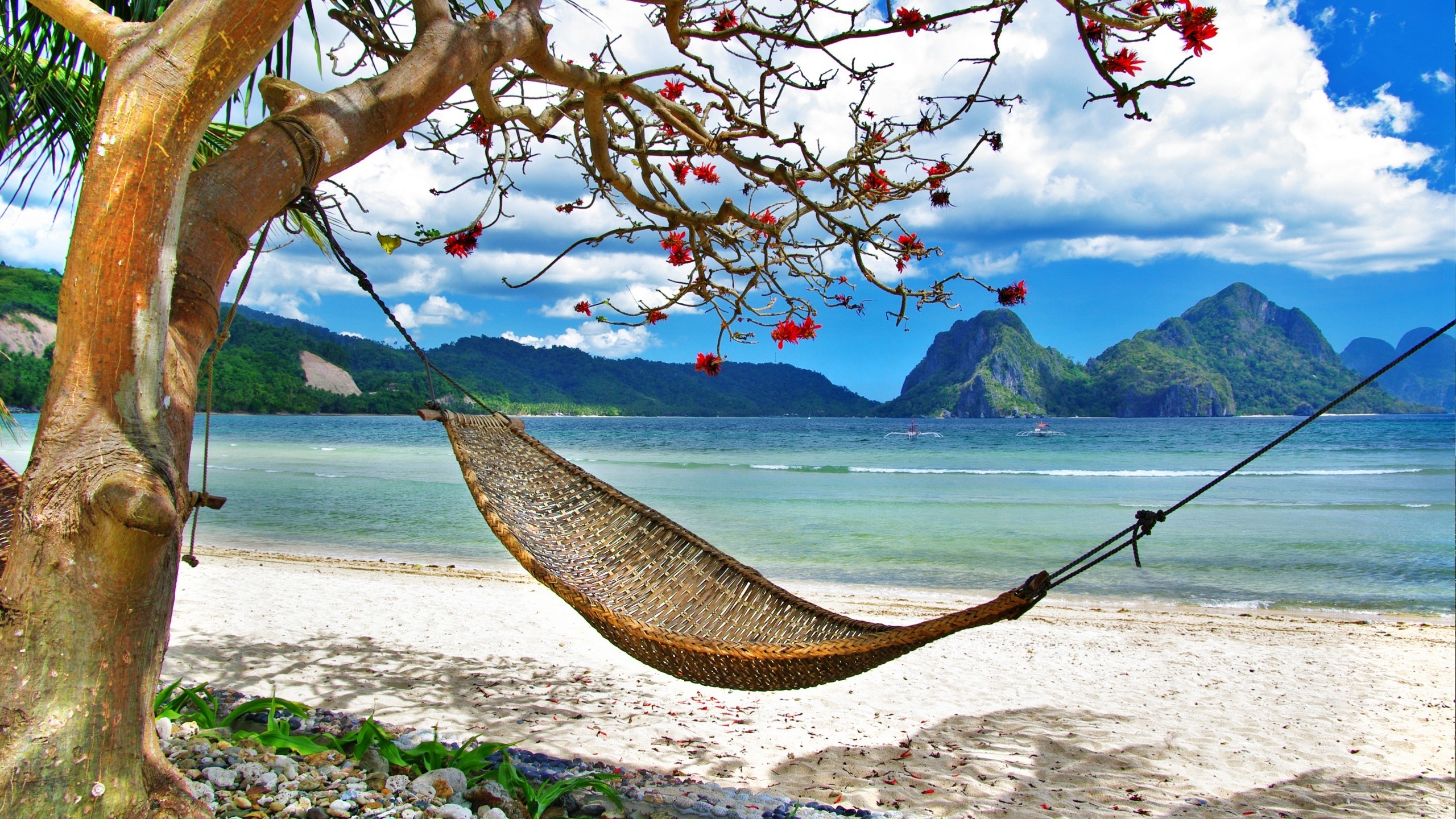 Paradise Relaxing Corner for 2560x1440 HDTV resolution