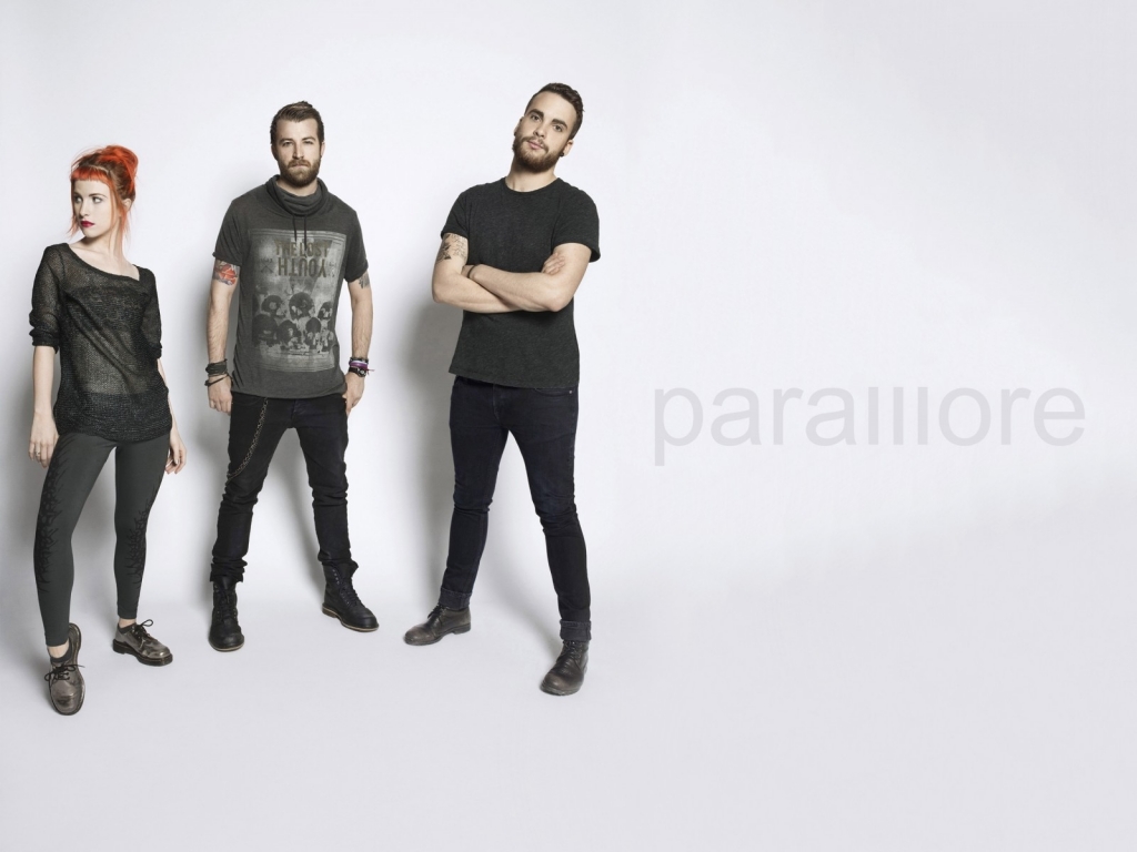 Paramore Band Poster for 1024 x 768 resolution