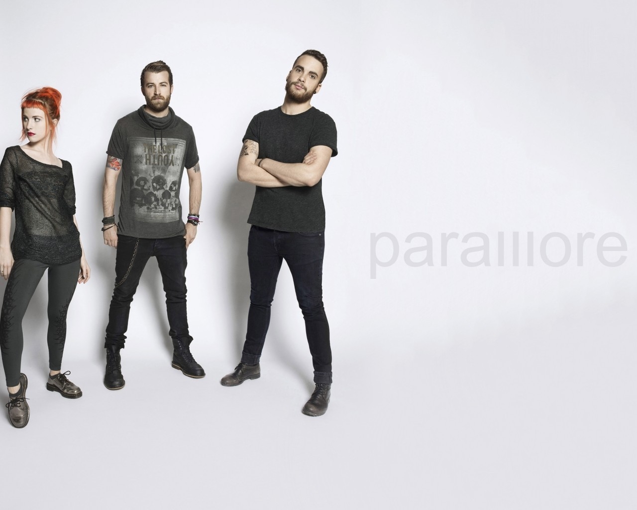 Paramore Band Poster for 1280 x 1024 resolution