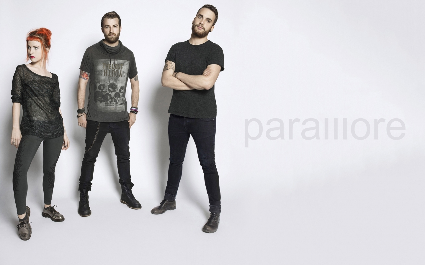 Paramore Band Poster for 1440 x 900 widescreen resolution