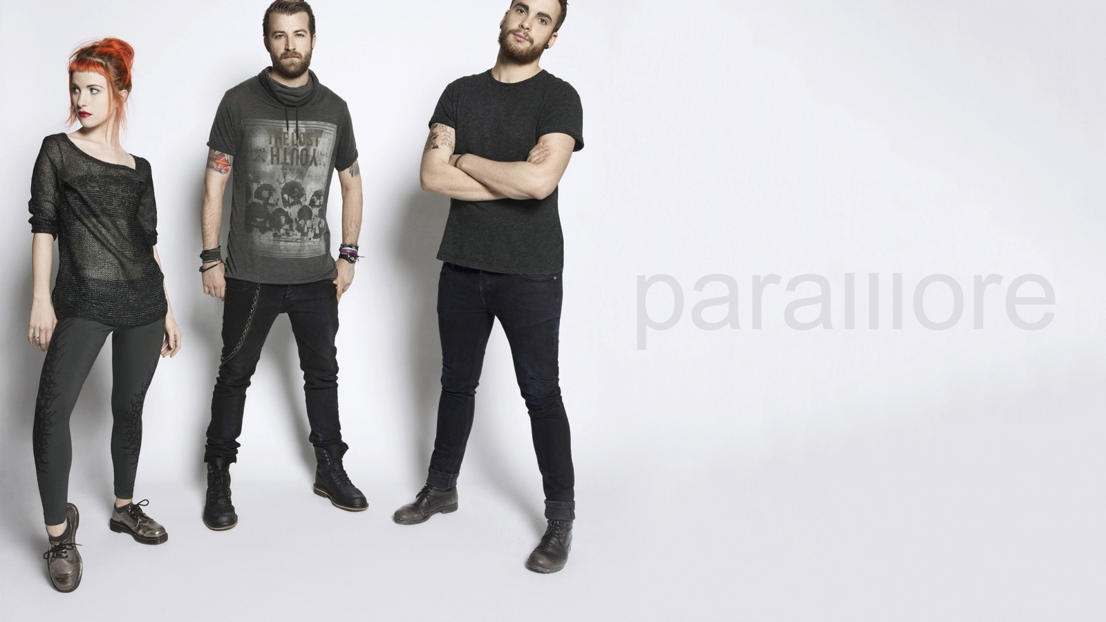 Paramore Band Poster for 1600 x 900 HDTV resolution