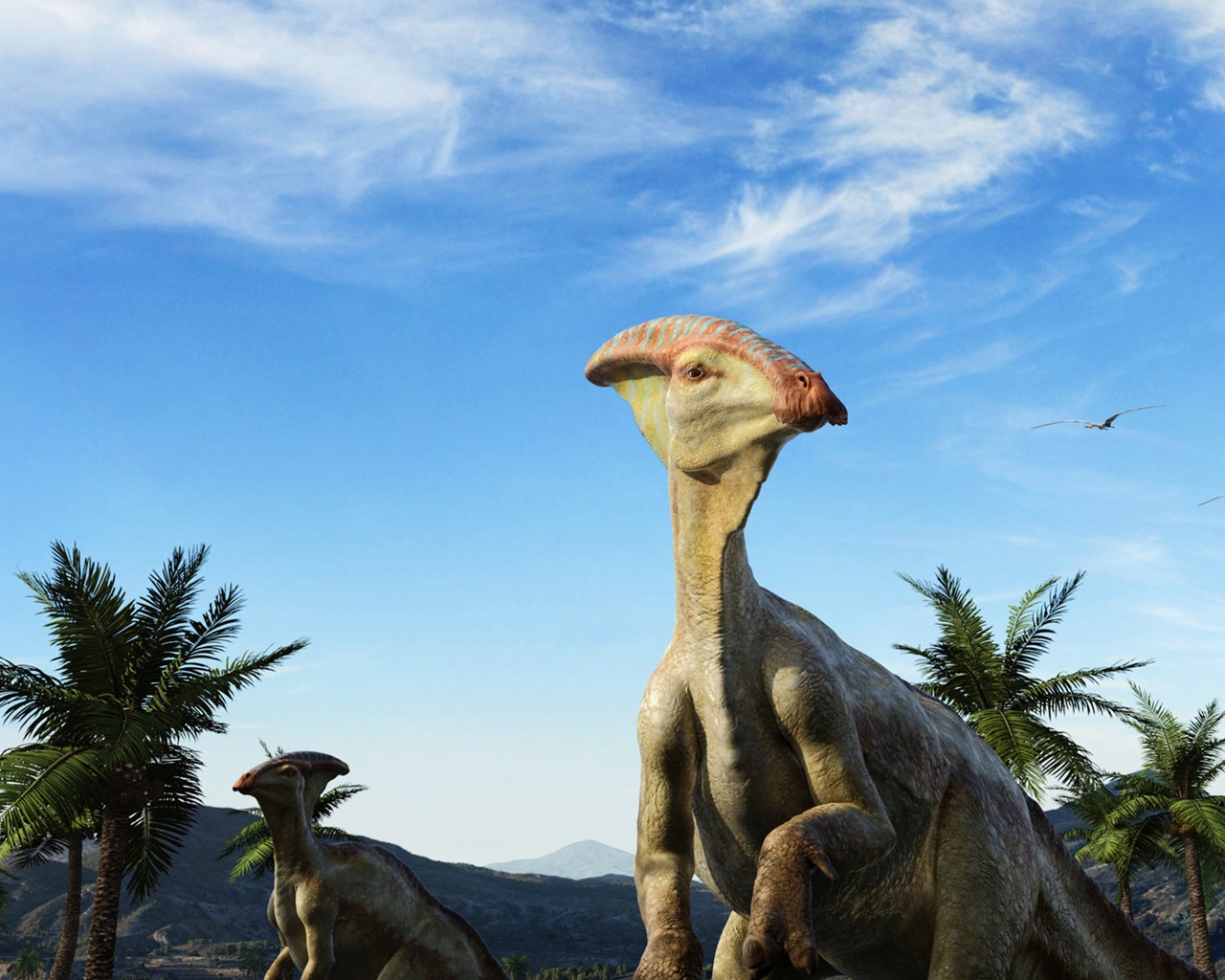 Parasaurolophus for 1280 x 1024 resolution