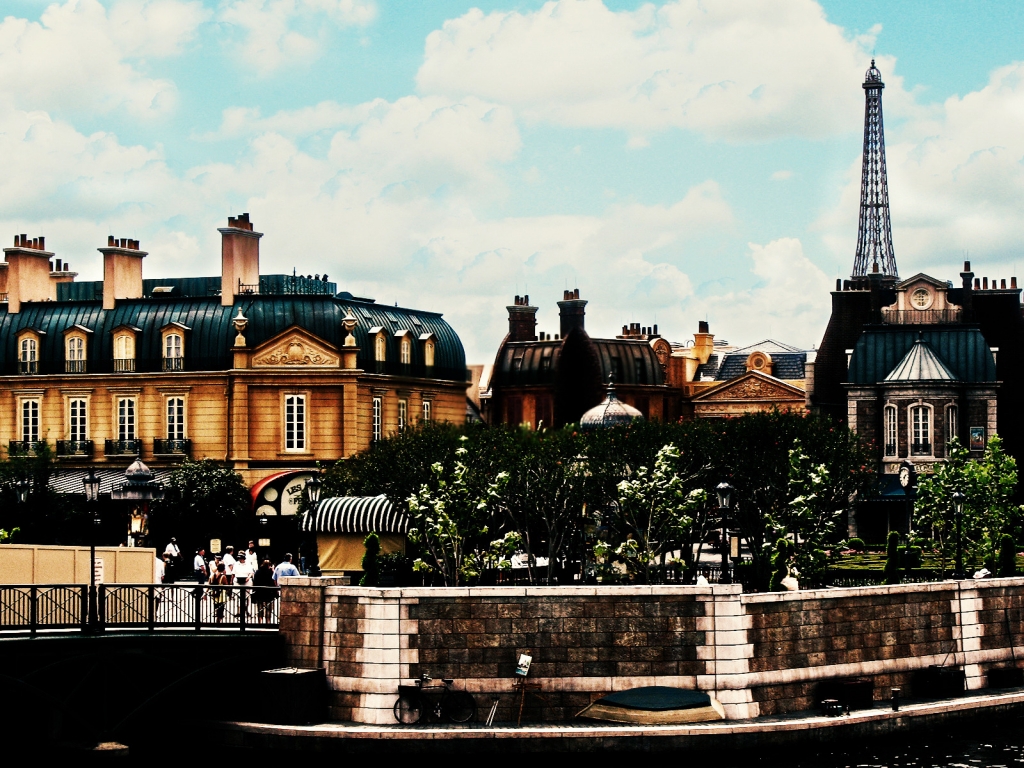 Paris Corner for 1024 x 768 resolution