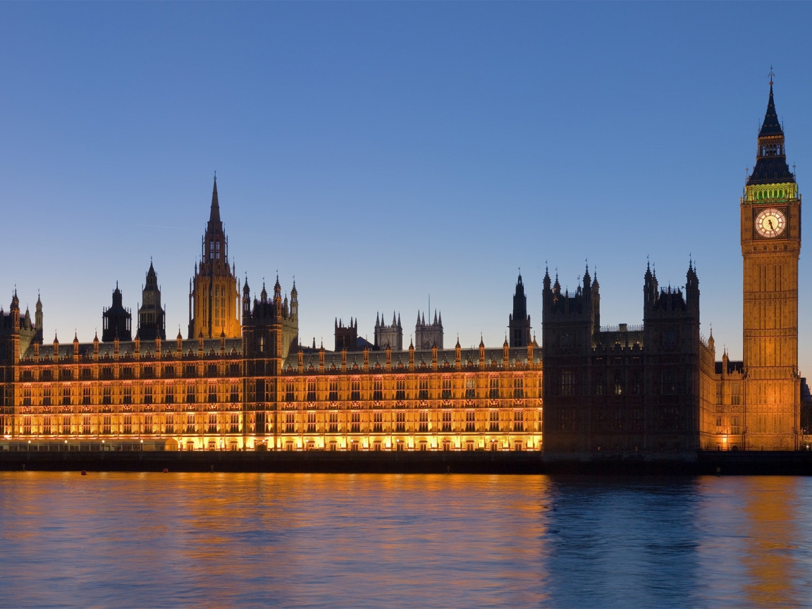 Parliament Building London for 1152 x 864 resolution