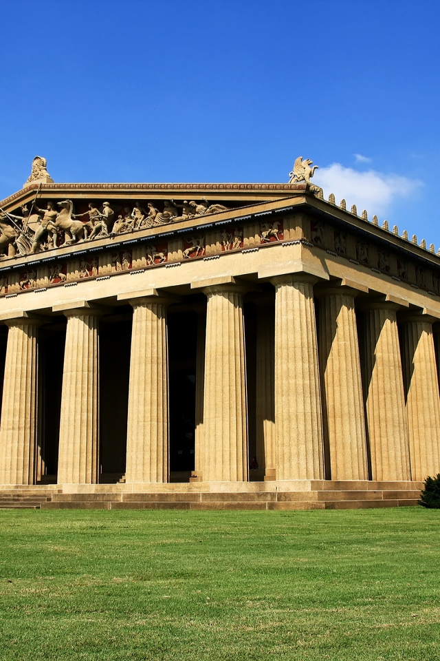 Parthenon Nashville for 640 x 960 iPhone 4 resolution