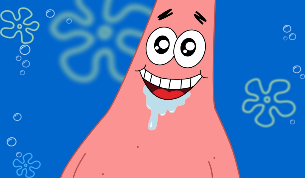 Patrick Star for 1024 x 600 widescreen resolution